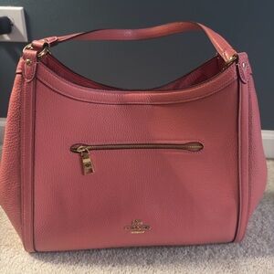 Coach Coral Leather Hobo Bag